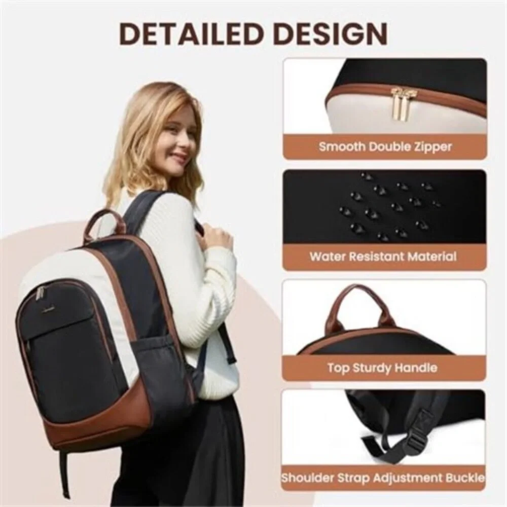 Women's Laptop Backpack Backpack Purse Large Capacity